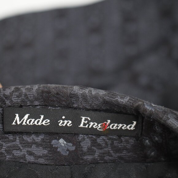 Favourbrook Sport coat Men's 46 Two Button Single Breasted Floral Silk striped - Picture 9 of 16